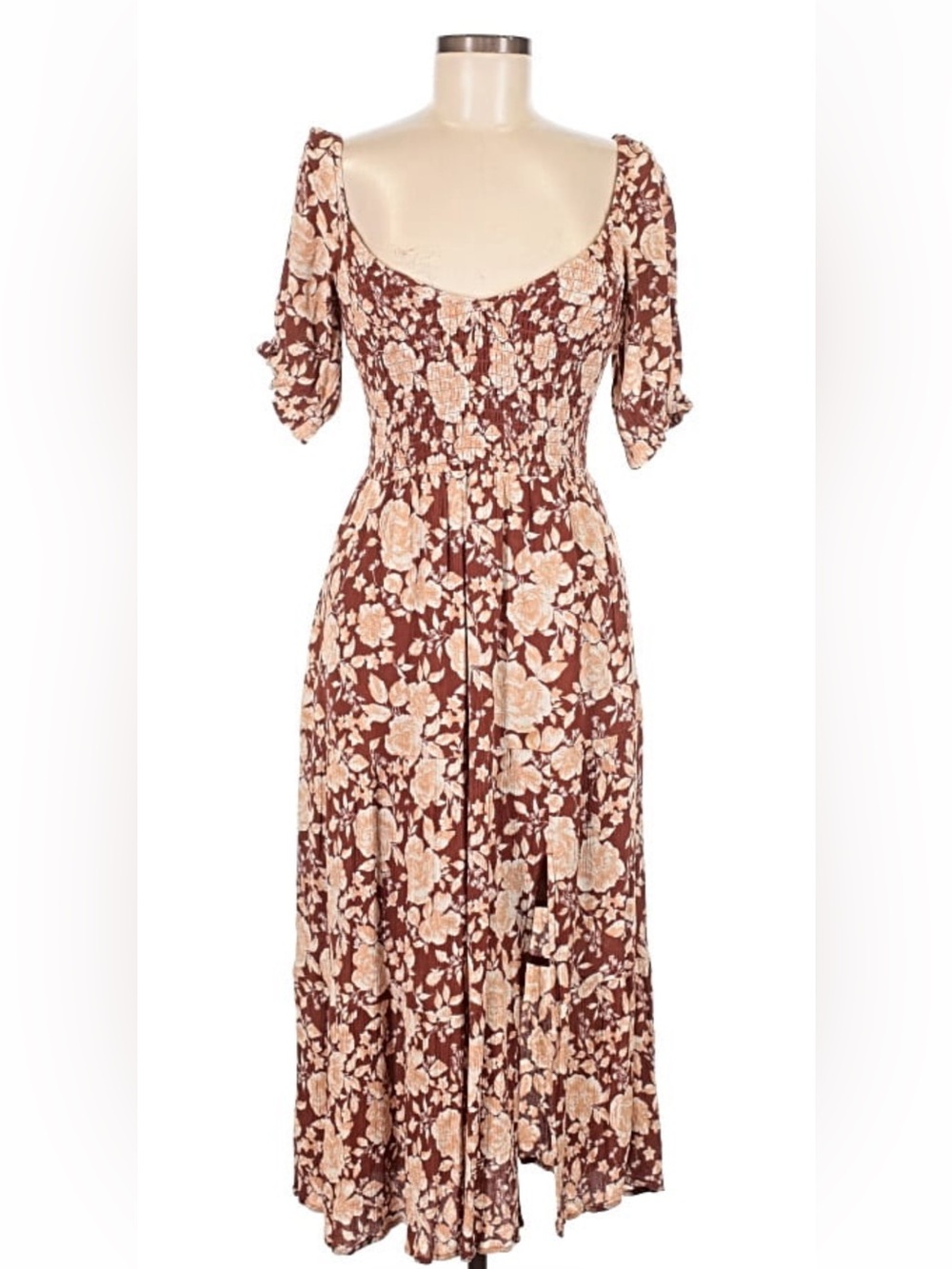 Abercrombie & Fitch | Fall Floral Maxi Dress | Size: MT (Medium Tall) Like New! - Picture 2 of 14